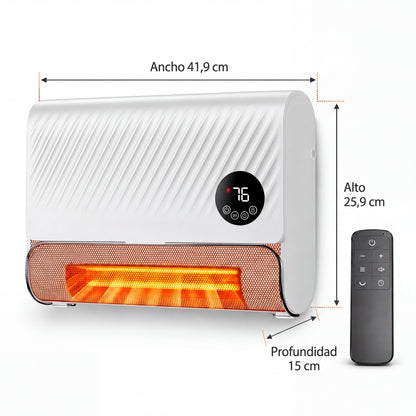 Calefactor Termostático CALOR O FRIO + MANDO A DISTANCIA